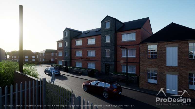 Long Eaton New Build Flats Development